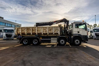 MAN TGS 2017 - 35.420 BL + HIAB X-HIDUO 188 E-3 afbeelding 9