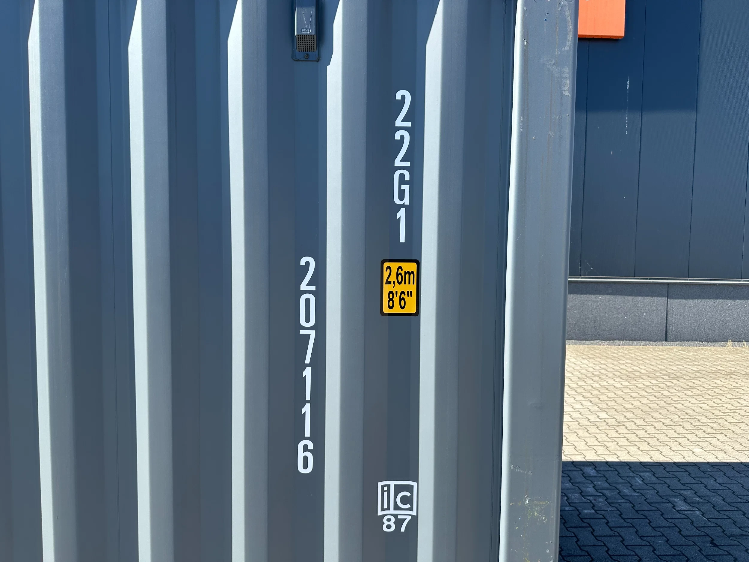 2026 - NEW (ONE-WAY) 20FT ISO DV 8'6" STANDARD container, 6x available obrázek 14