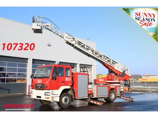 MAN LE 280 2003 - Magirus Hubarbeitsbühne Feuerwehr 25m Rettungskorb Euro 3 zu verkaufen