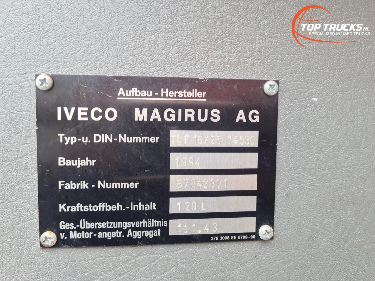 Iveco 135 E22 Eurofire 1994 Bild 16