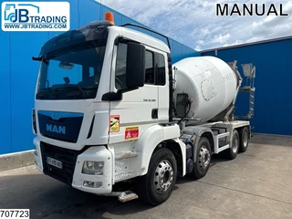 MAN TGS 2016 - 32 400 8x4, EURO 6, Stetter 9m3, Steel suspension te koop