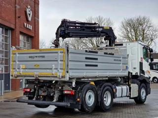 Renault C 2022 - 440 - 6x2*4 - HIAB X Pro 232 Crane - Meiler 3 seite kipper/Tipper - Retarder - Steering axle obrazek 9