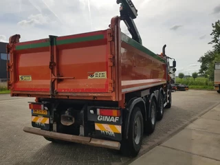 Ginaf X 4343 TS 2009 - 8x6 Kipper kraan HMF 2020 image 8