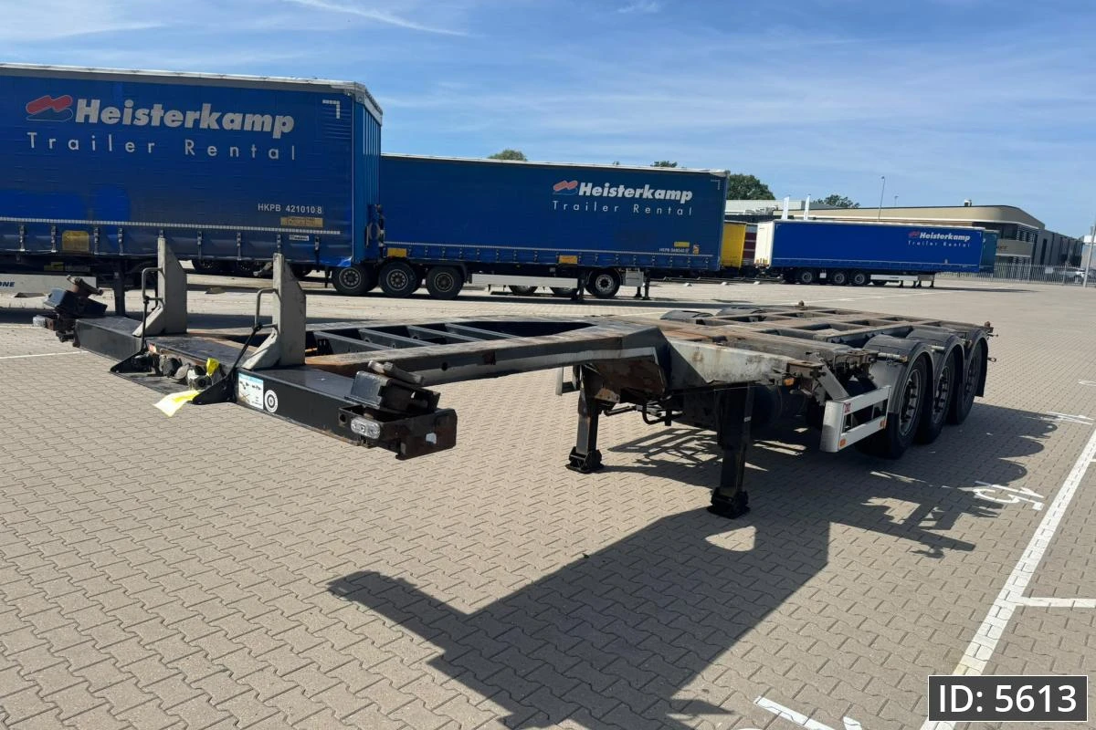 Pacton 2012 - TXD 339 Multi / 2x Extandable / Lift axle / NL Trailer Bild 1