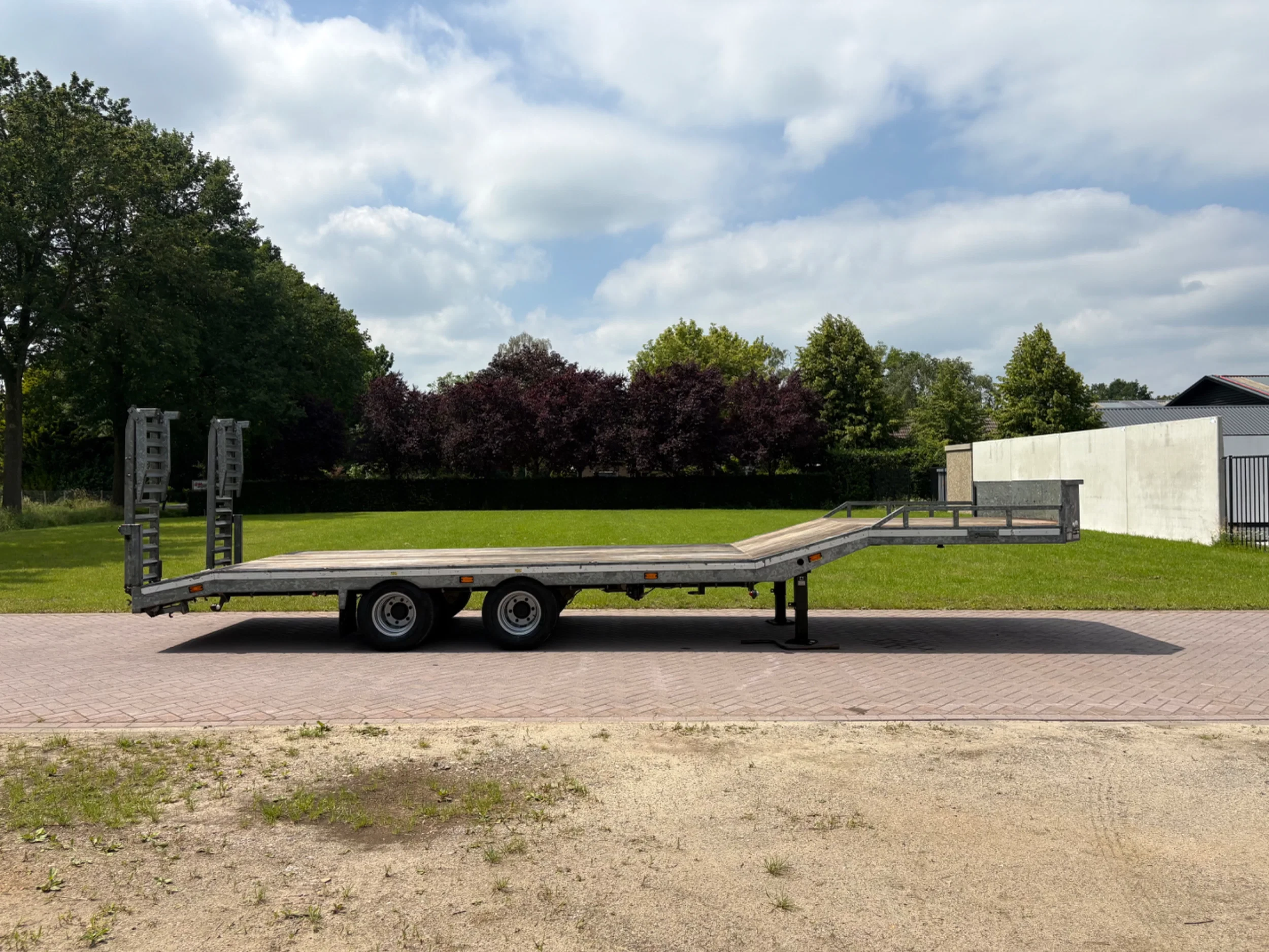 Veldhuizen 2012 - Be oplegger semi dieplader 10 TON immagine 6