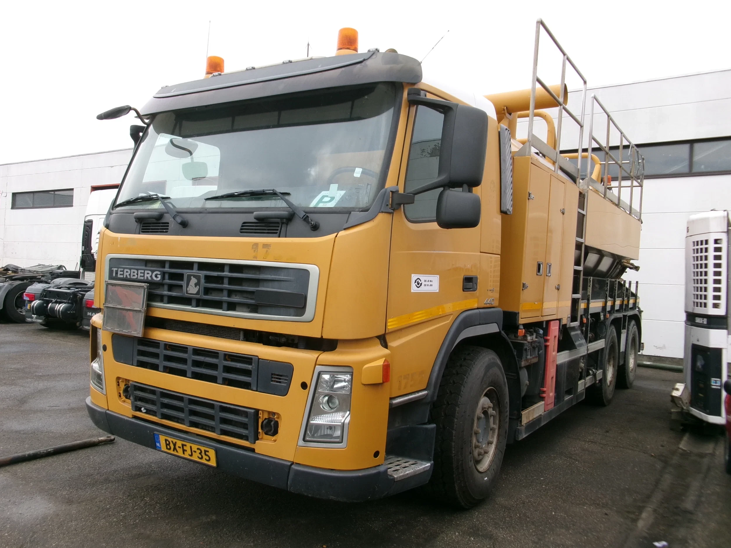 Terberg FM 1450 2009 - WDG NL TRUCK GEARBOX BROKE afbeelding 1