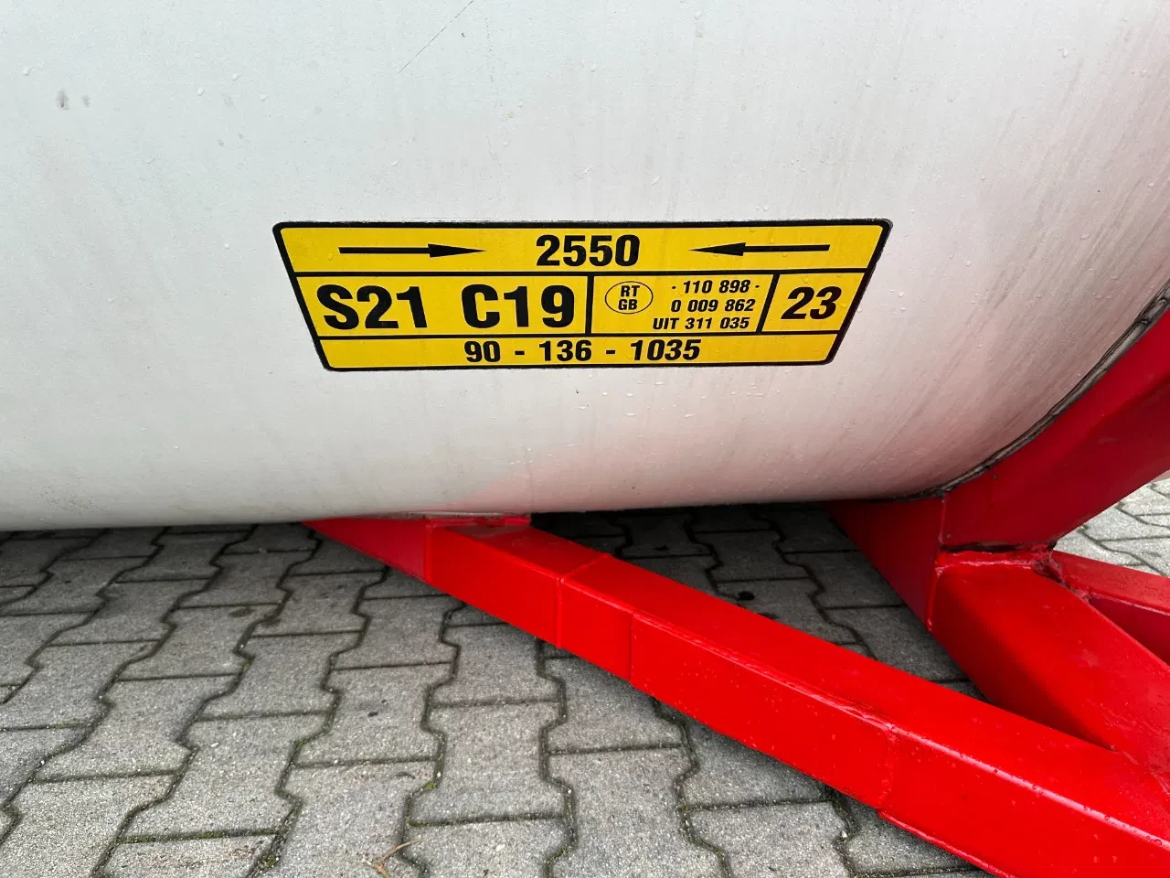 CPV 1998 - 20FT SWAP BODY / 31.180L / steam heating / T11 / AMKD / 2.5Y+CSC insp.: 08/2026 obrázek 15