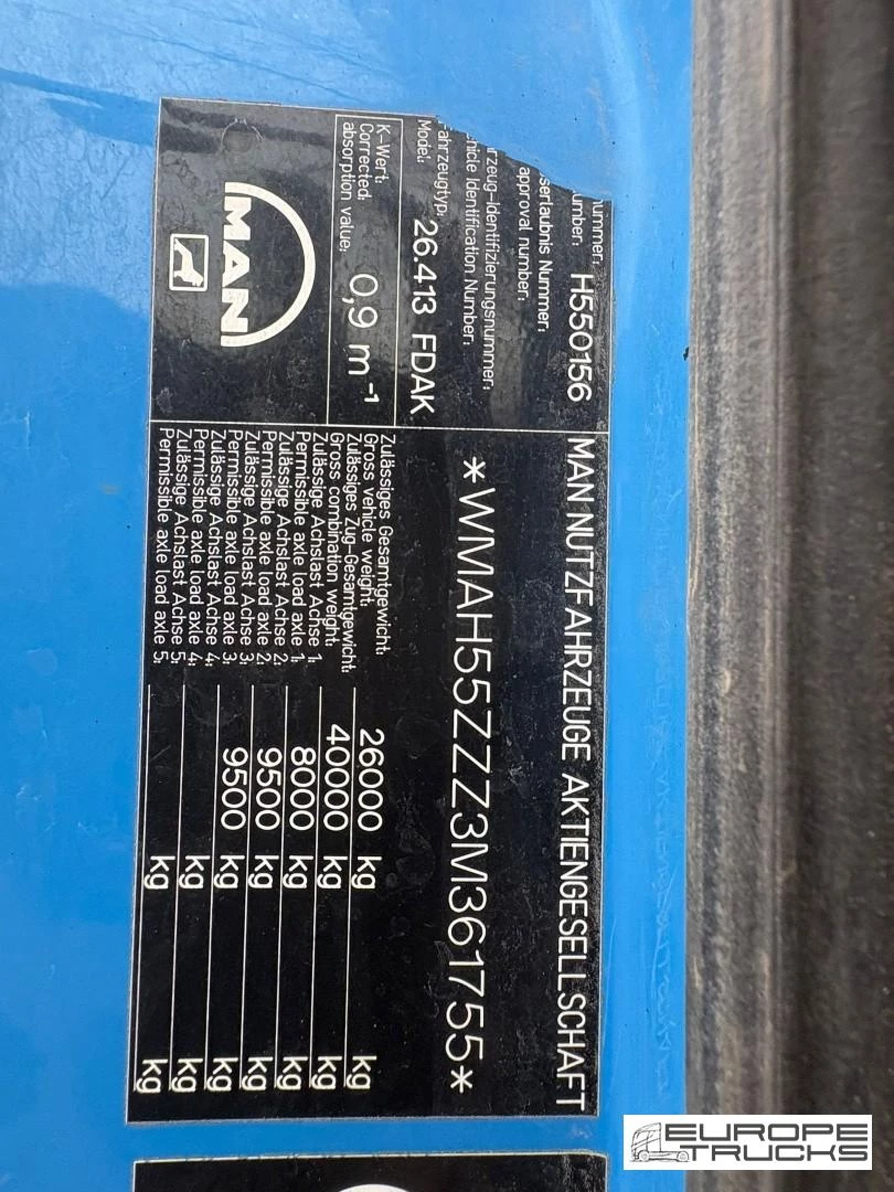 MAN TGA 2003 - 26.410 zdjęcie 11
