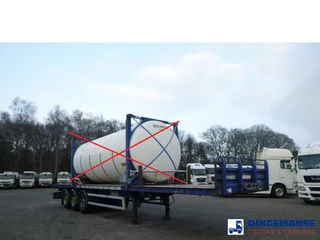 Tirsan 3 axle Platform trailer 2004 изображение 2 миниатюра