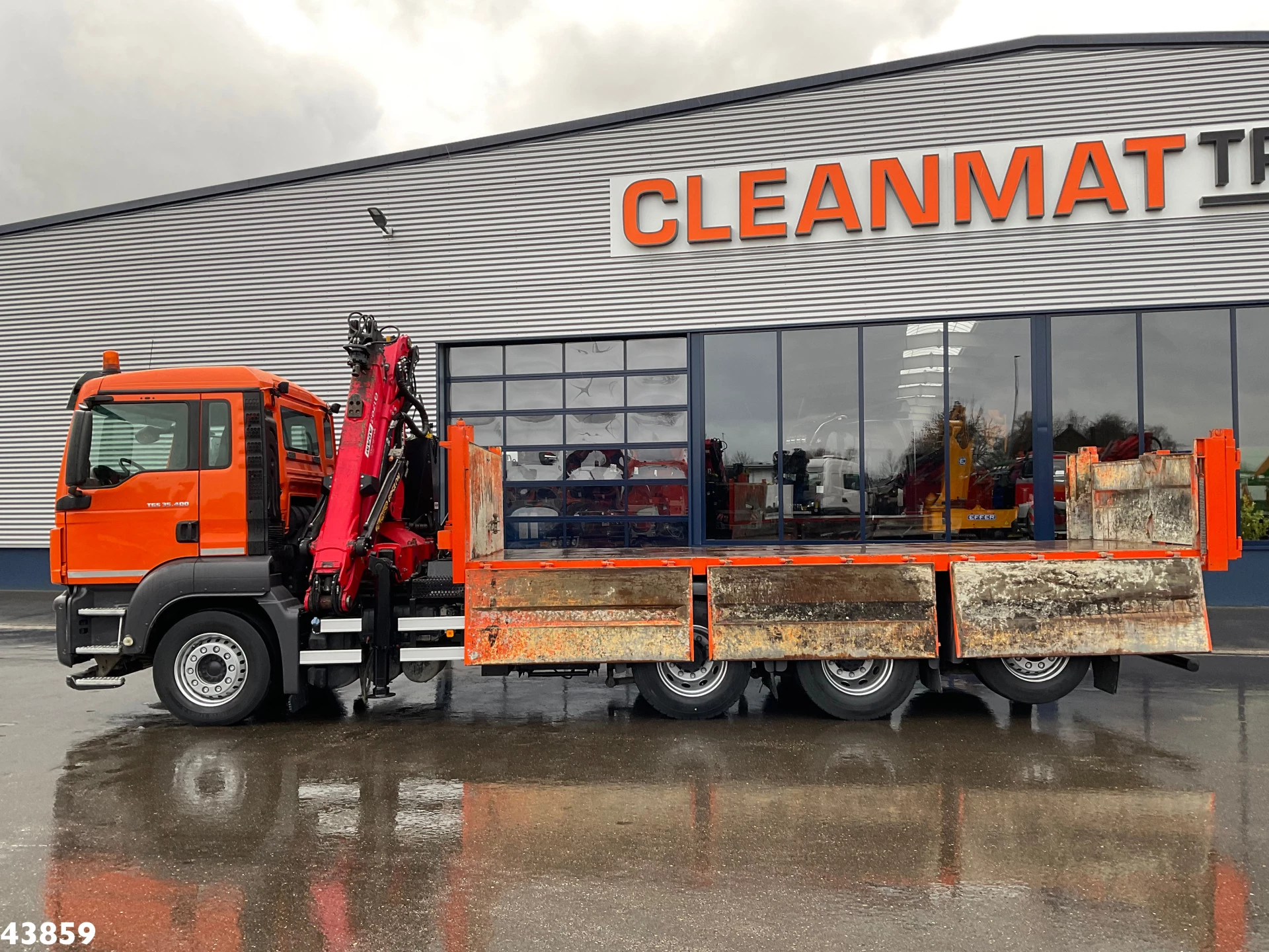 MAN TGS 2015 - 35.400 8x4 Euro 6 Palfinger 17 Tonmeter Z-kraan afbeelding 5