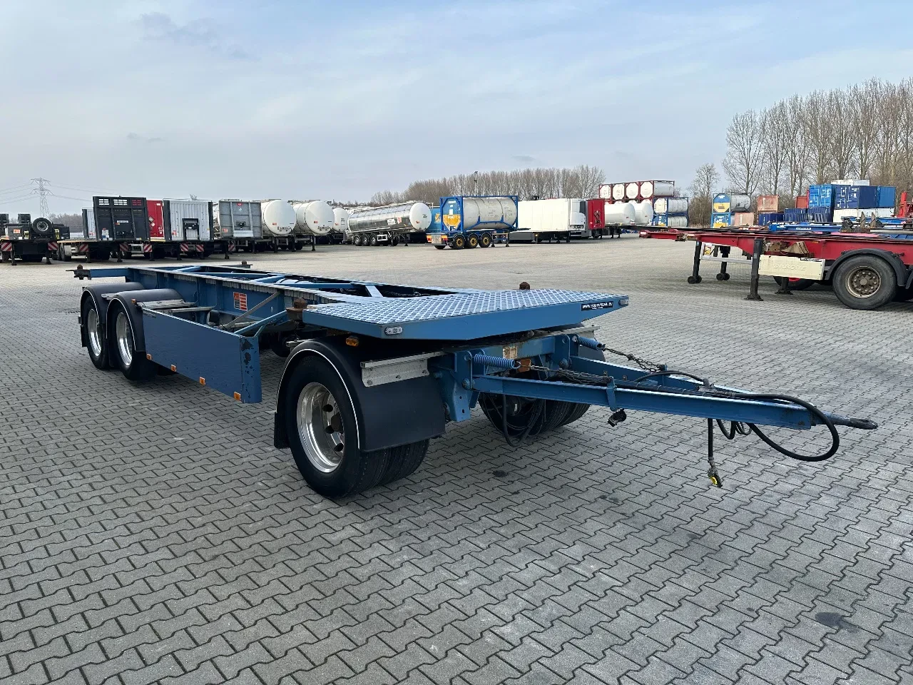 Van Hool 2014 - 3-assige aanhanger / 20FT / BDF / schijfremmen / ALCOA / liftas / NL-aanhanger image 22
