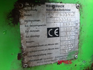 Heizohack N/A 2017 - HM 8-400 KLC chipper combi image 23