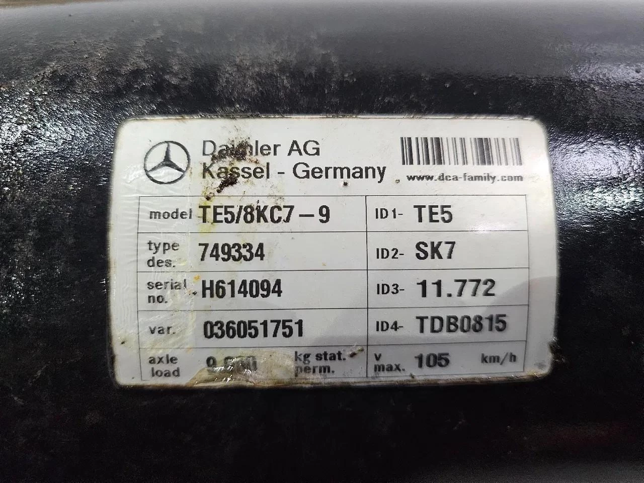 Mercedes-Benz TE5 изображение 8