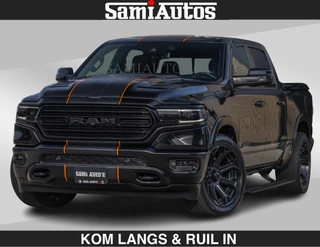 Dodge Ram Pick-Up 2023 - BEAST | LIMITED 5.7 V8 HEMI | HUD | STRIPING | BREDE WIELEN | BLACK ON BLACK | LUCHTVERING | BOM VOL | DC | na sprzedaż