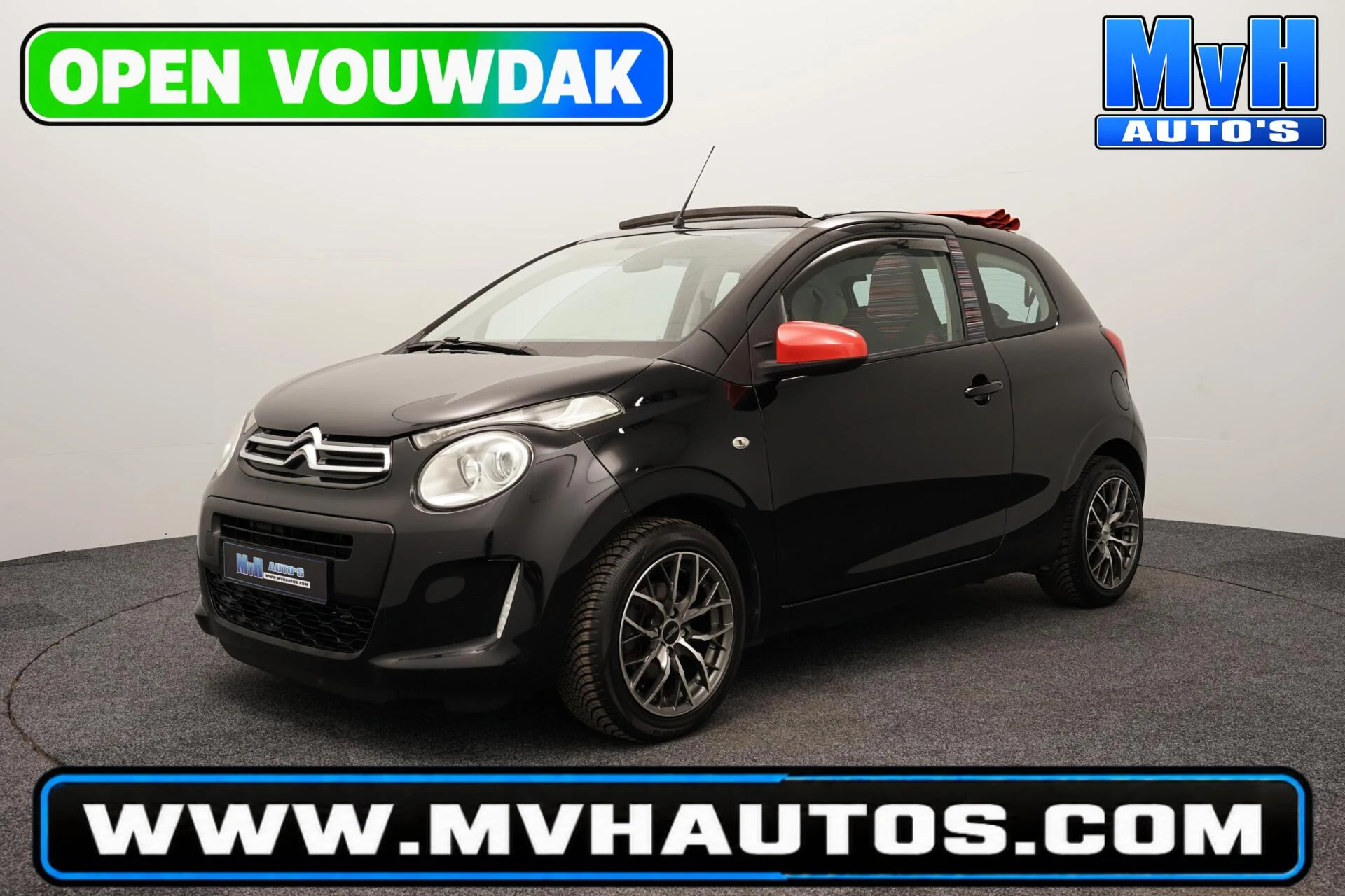 Citroën C1 2014 - 1.0 e-VTi Airscape Feel Edition|VOUWDAK|BLUETOOTH afbeelding 1