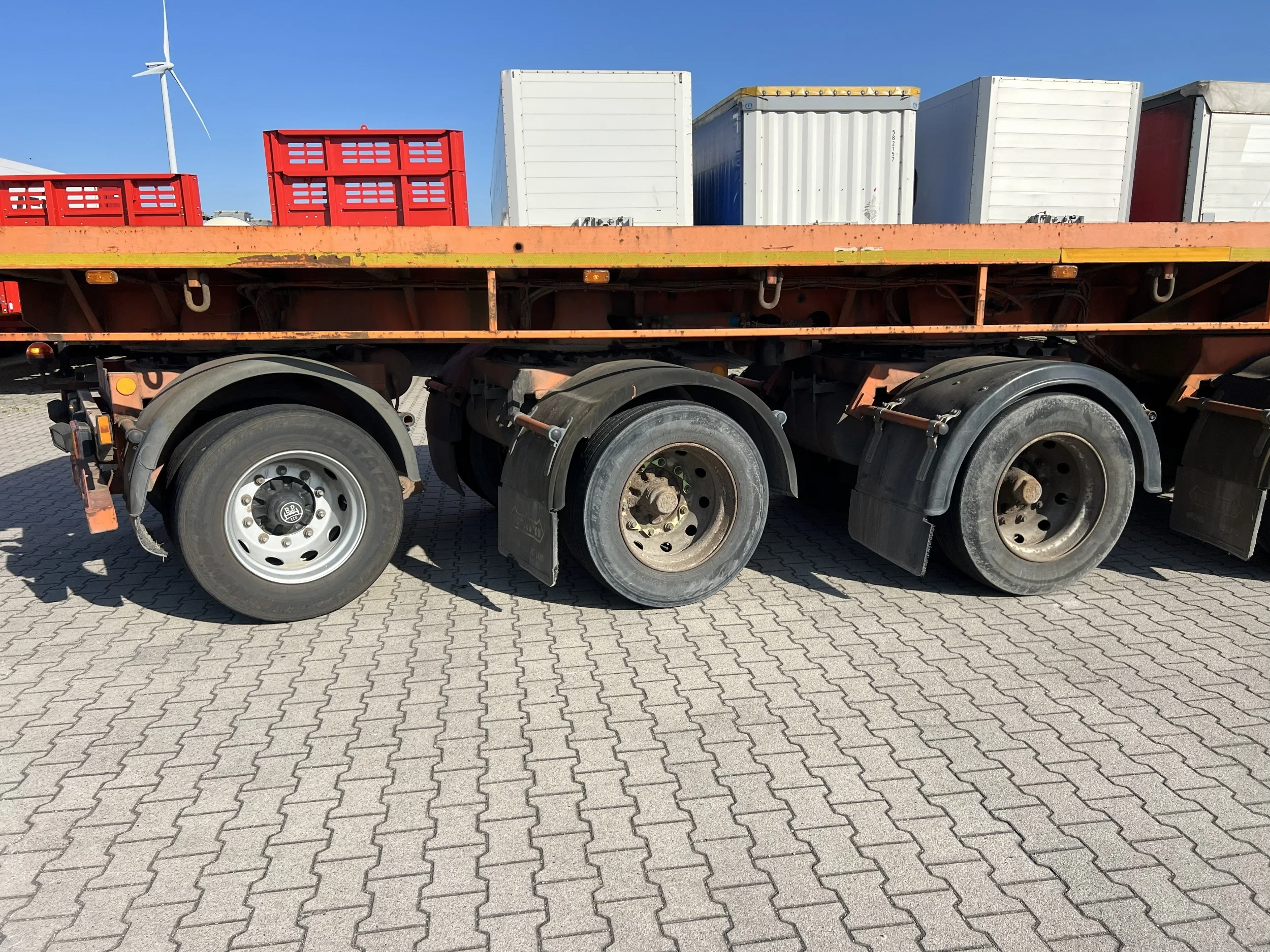 Nooteboom 1999 - OVB-73-04, 73 tons Ballast trailer, 4 axles, 3 hydraulic steering axles afbeelding 20