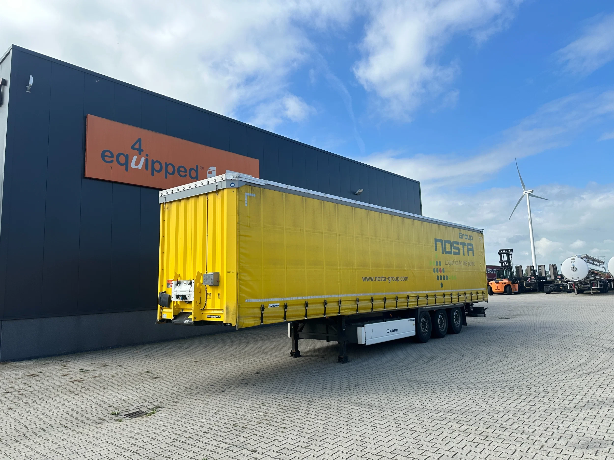 Krone 2021 - RSAB-system (anti-snow) / discbrakes / liftaxle / palletbox / NL trailer / APK image 1
