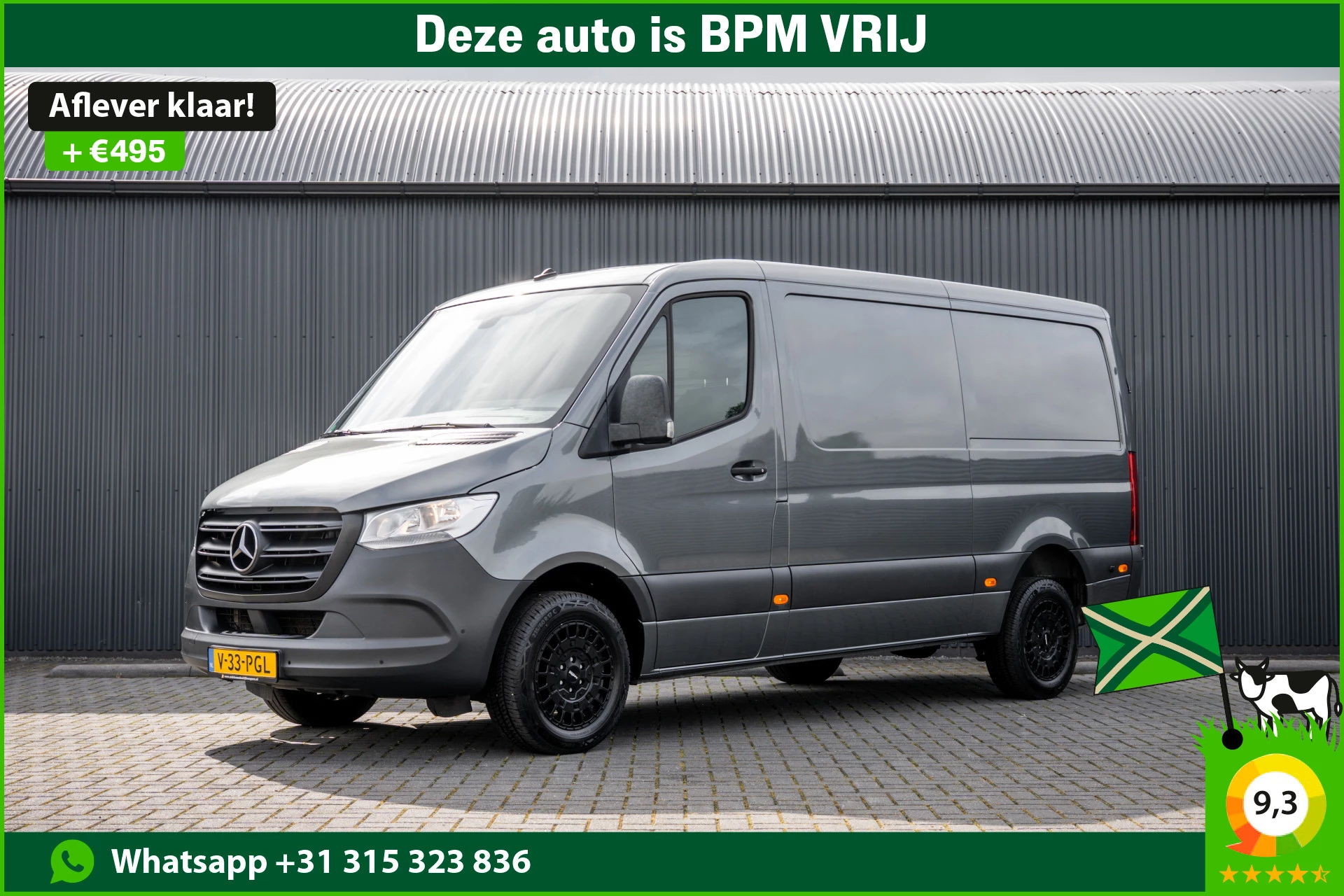 Mercedes-Benz Sprinter 2021 - 317 CDI RWD L2H1 | 170 PK | Automaat | 1e Eigenaar | Cruise | Camera | Mbux | PDC | Climatronic Bild 1