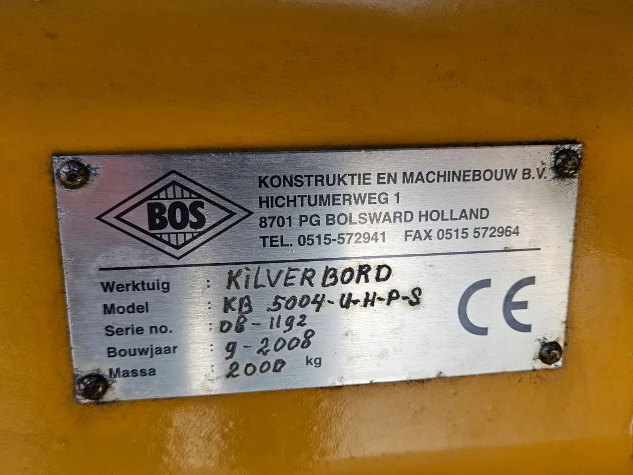 Bos 2008 - KB 5004 Kilverbak afbeelding 22
