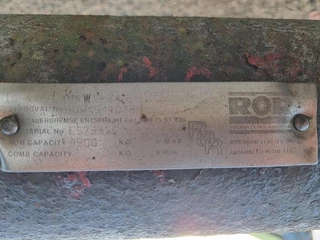 ROR TRAILER AXLE SINGLE TIRE DRUM - N/A obrazek 6