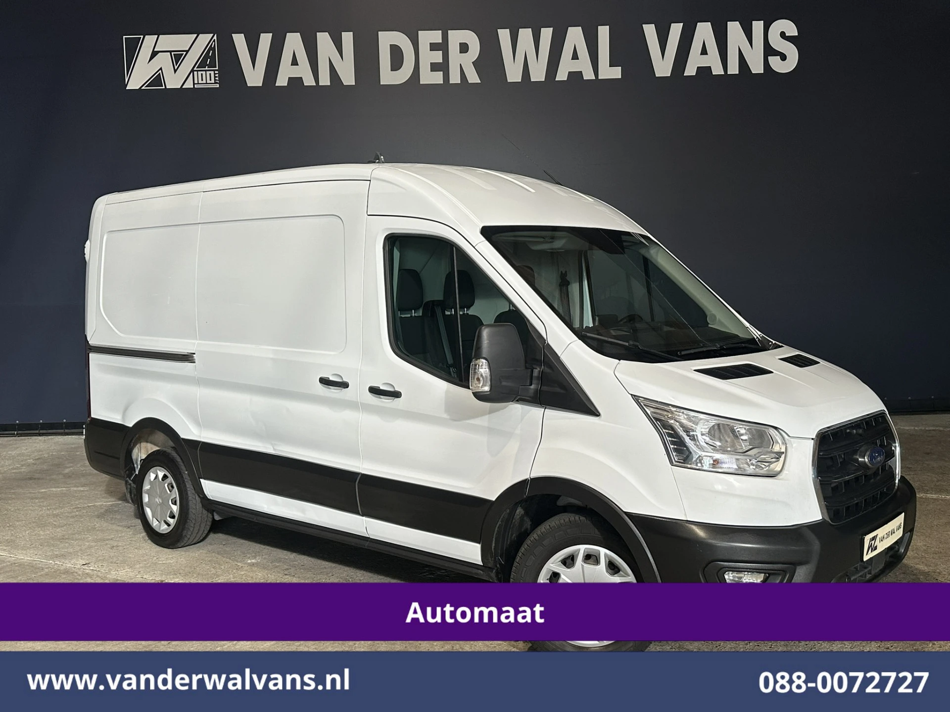 Ford Transit 2021 - 2.0 TDCI 131pk Automaat L2H2 Euro6 Airco | Navigatie | Cruisecontrol afbeelding 1