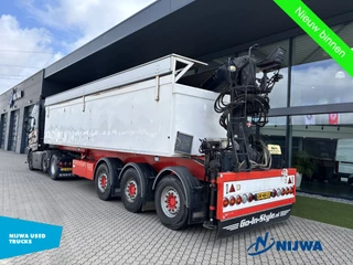 Volvo FH 2017 - FH16 750 6x2/4 i.c.m. KWB P3 oplegger met Hiab 1185 83 kraan immagine 4