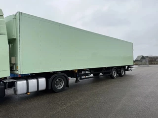 Schmitz Cargobull N/A 2008 - 2-Assige gestuurde bloemen/planten oplegger met 2 tons klep en kachel!!!!!!!! bild 2