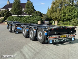 D-TEC COMBITRAILER S-LINE CT-521-S 2020 - VCC-06 5-AXLE COMBITRAILER BREKER 3x STEERING AXLE 4x LIFT AXLE ALCOA SUPER CONDITION NL-TRAILER afbeelding 3 miniatuur