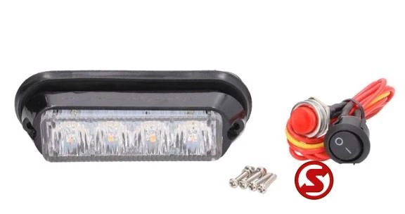 Diversen - Flitser 12/24V LED oranje afbeelding 1