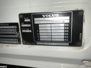 Volvo 340 2007 - FM 6x4 7m³ Combi kolkenzuiger Just 159.037 km! afbeelding 44