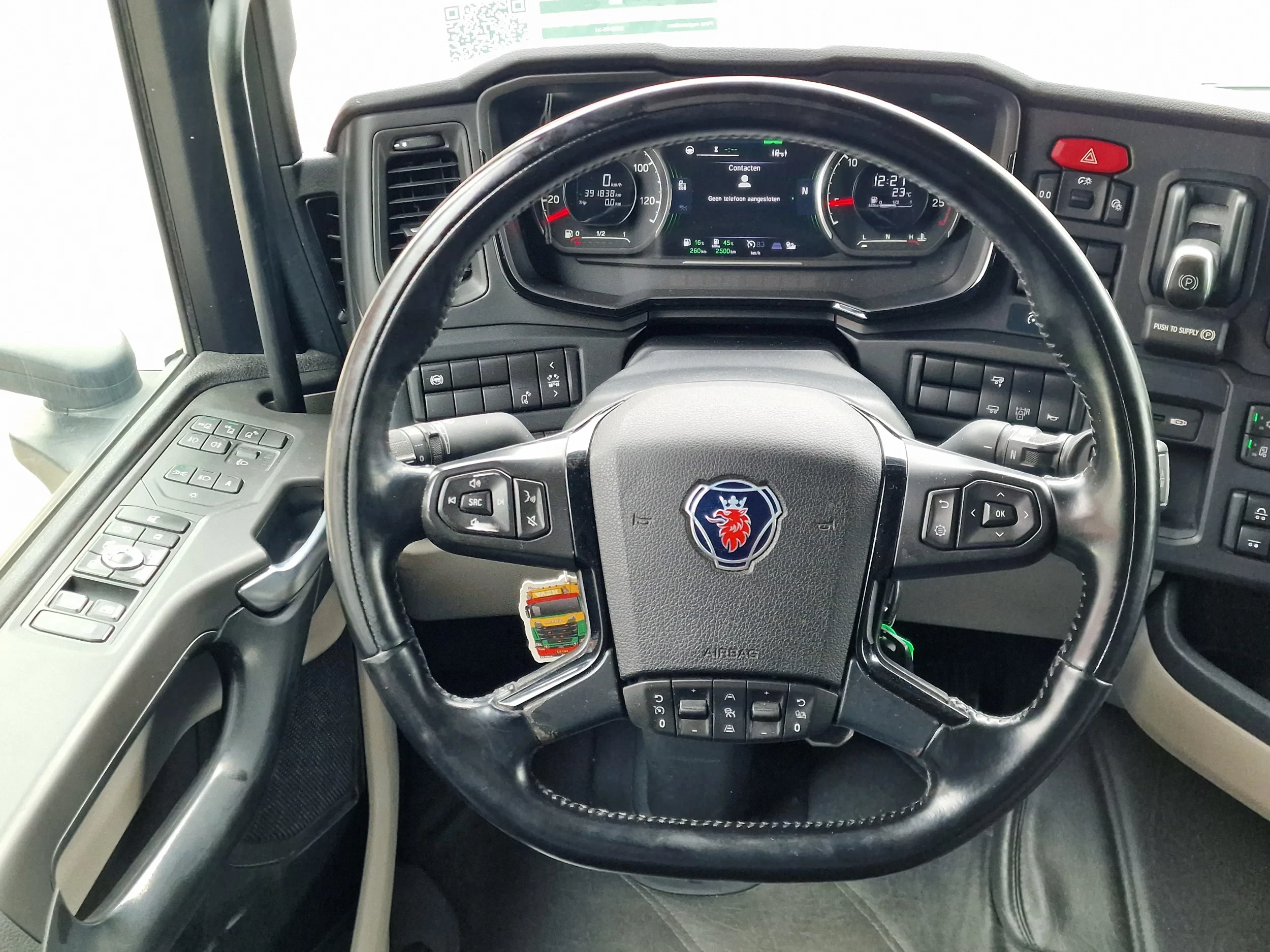 Scania S 2023 - 590S V8 NGS 6X4 - retarder - full air - leather - WB 315 - frigo afbeelding 21