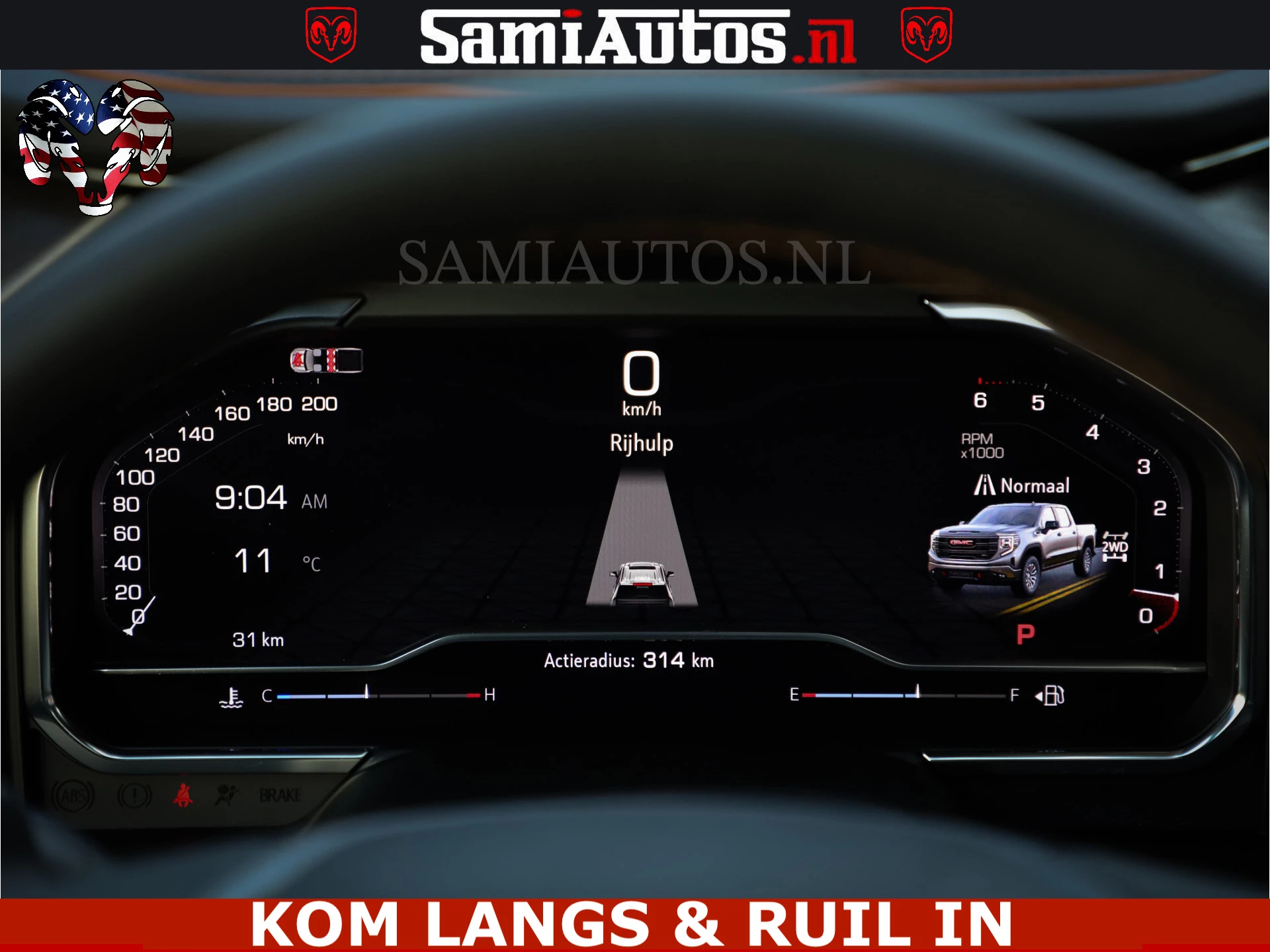 GMC Sierra 2024 - AT4 6.2 V8 4X4 | VIRTUAL COCKPIT | LPG | HUD | BOM VOL | DC | RAM DEALER NEDERLAND | afbeelding 59