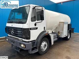 Mercedes-Benz 1824 13018 litres, LPG GPL, Gas tank, Leaf suspension