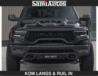Dodge Ram Pick-Up 2023 - TRX BLACK OPS HELLCAT | 6.2 V8 712PK SUPERCHARGER | RODE STIKSELS | FULLY LOADED | RAMBAR | CARBON | BLACK ON BLACK | изображение 2 миниатюра