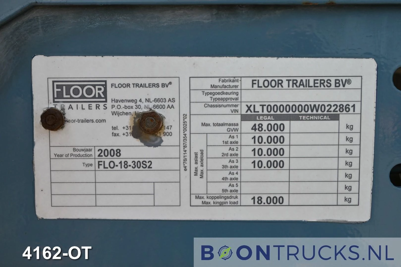Floor FLO-18-30S2 2008 afbeelding 40