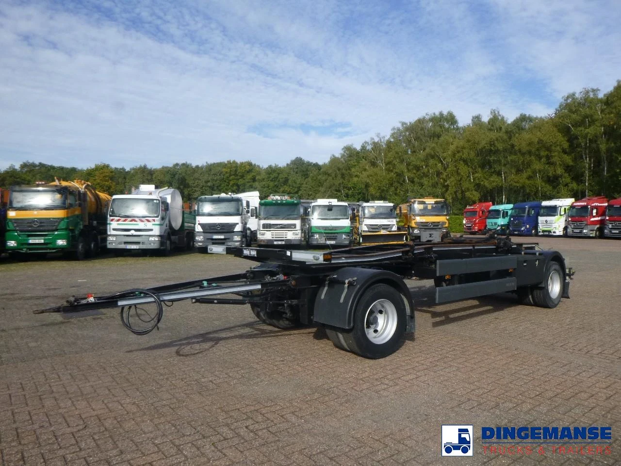 AJK Hydrolift Hook lift drawbar trailer 2001 Bild 1