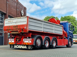 Scania R 2013 - R560 V8 8x4*4 - HIAB 244 K5 Crane / Kran / Grua with remote - Steering axle - Full air bild 30