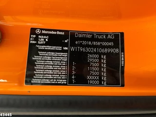 Mercedes-Benz Actros 2024 - 2533 Terberg RosRoca 21m³ zdjecie 17