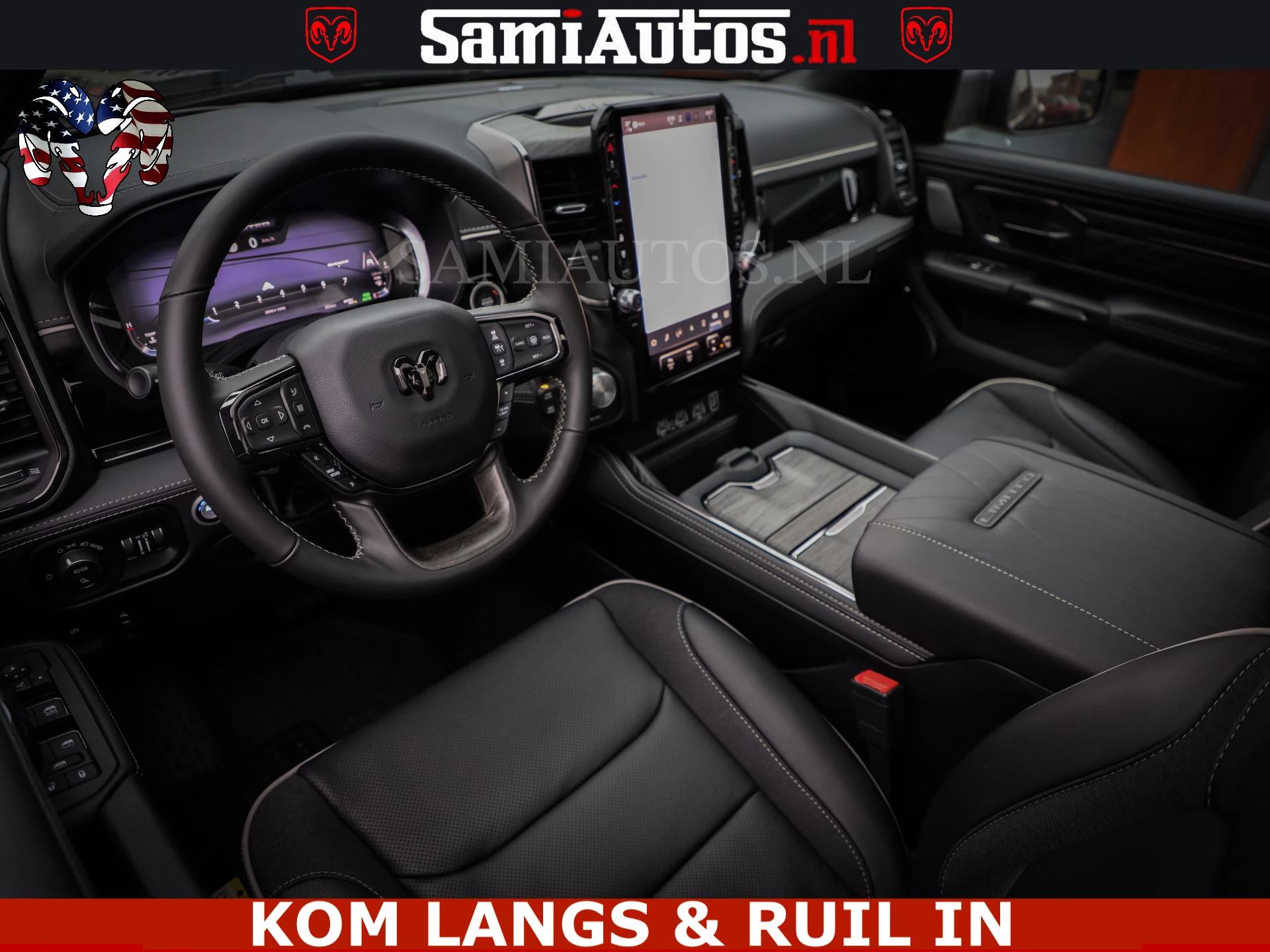 Dodge Ram Pick-Up 2024 - Limited Night High Output 540HP 706Nm | Massage + Full Option | De Meest Luxe en Volle in zijn Klasse | immagine 22