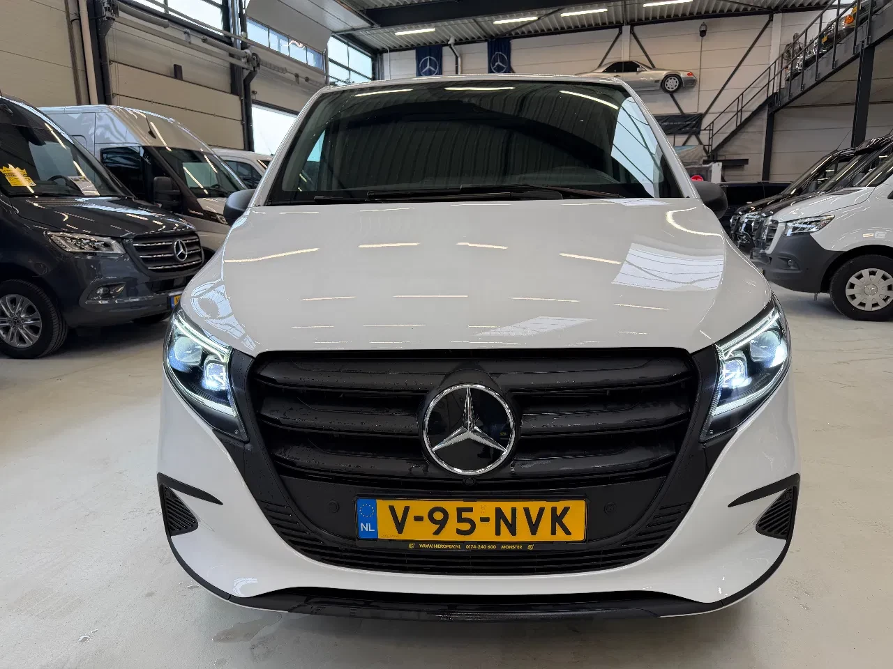 Mercedes-Benz Vito 2024 - 116CDI L3H14x4 Automaat Airco Cruisecontrol Led/Xenon NIEUW BPM VRIJ Bild 11