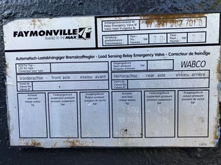 Faymonville N/A 2005 - STZ-2AA - 2 AXLES STEERING - BED: 7,40 + 3,55 METER afbeelding 23