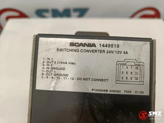 Scania N/A 2001 - Occ Ecu omvormer 24V/12V 4A Scania zdjecie 2