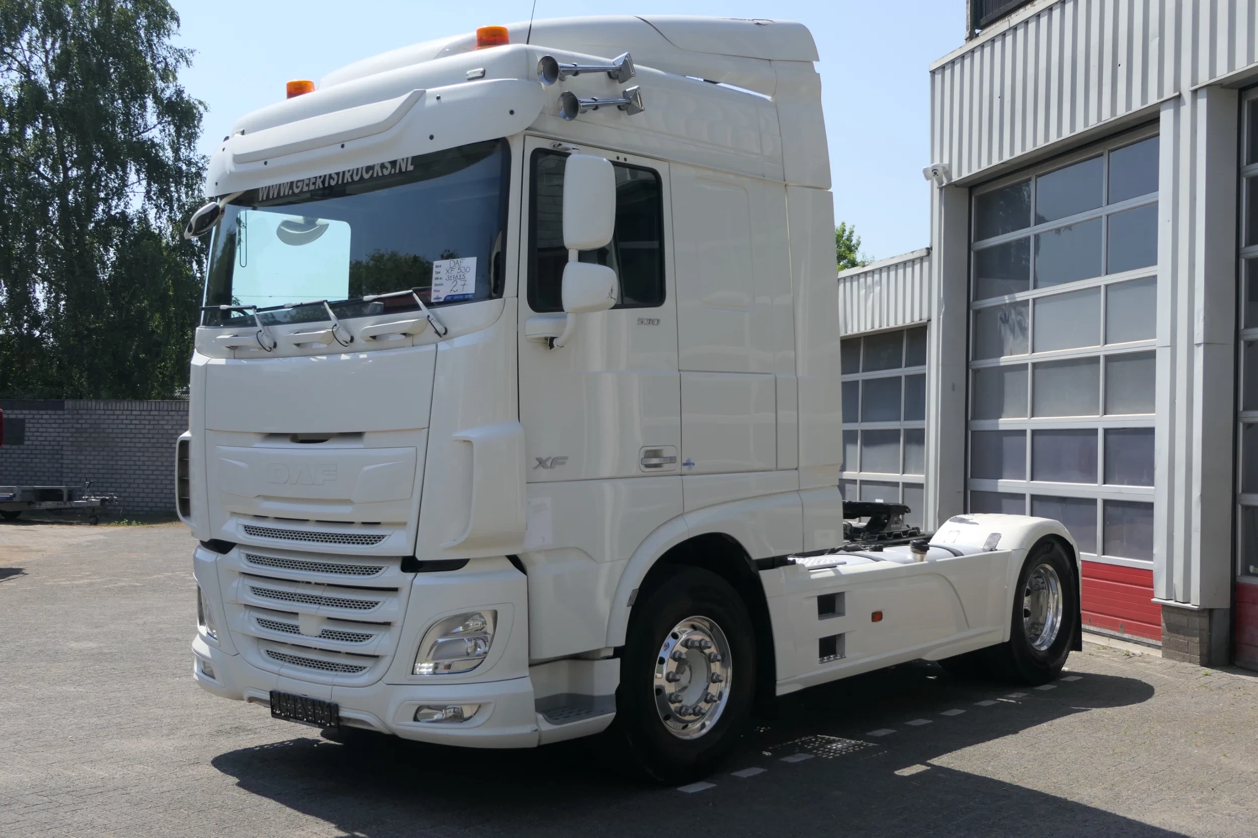 DAF XF 530 2020 - | Hydraulic | Retarder | 544203Km | 2020 | Smart Tacho 2 | Full Air | Roof airco | Stand klima | Leather Seats | Navi | Tv | Microwave | Full Options | Euro6-D | TUV/MOT/APK 05-2027 | French Truck afbeelding 5
