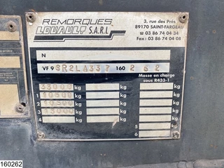 Louault N/A 2007 - kipper Steel chassis and steel loading platform imagen 8