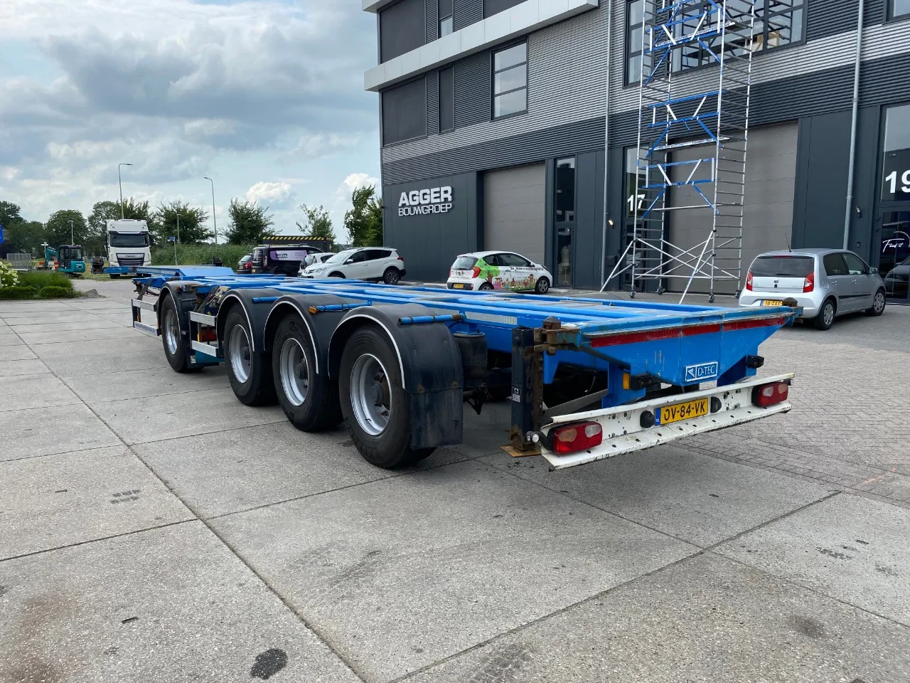 D-TEC COMBITRAILER CT-43-04D 2017 - Combitrailer / 4 Axles / 1x Lift Axle image 3