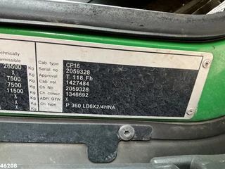 Scania P 2011 - 360 Euro 6 Bekker LaGram 9m³ kolkenzuiger image 33