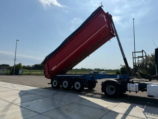 DAF XF 450 2018 - XF450 FT 4X2 I.C.M. 2016 Schmitz SGF*S3 27m3 stalen kipper immagine 28