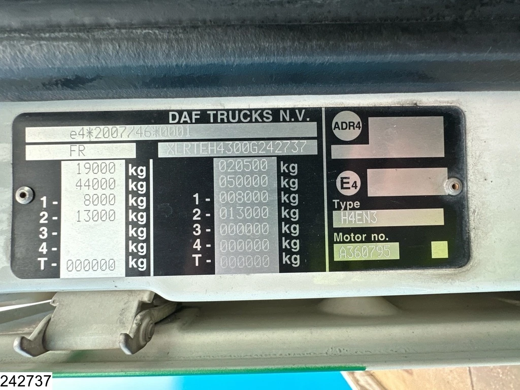 DAF XF480 2019 - EURO 6, ACC, Standairco Bild 7