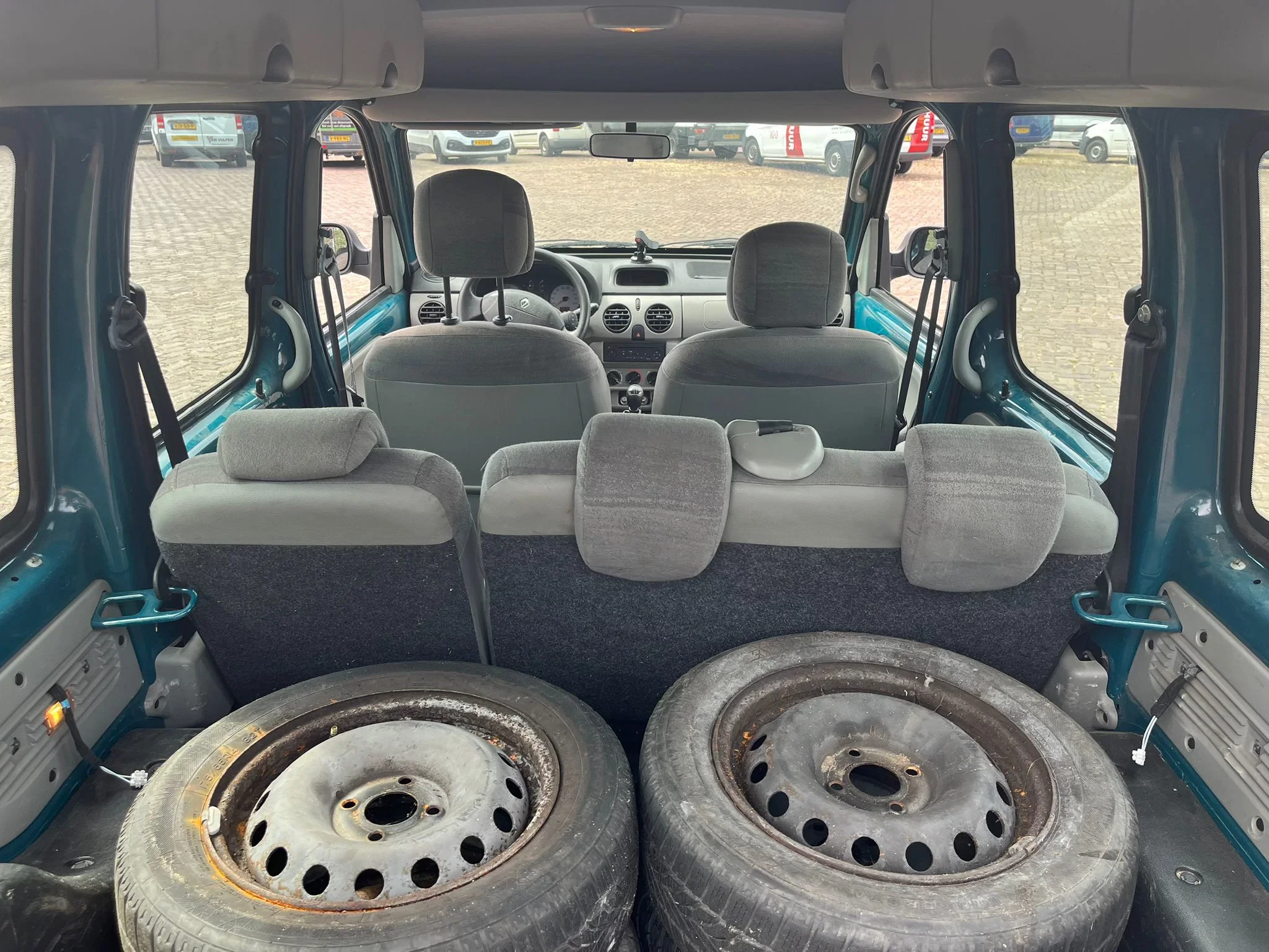 Renault Kangoo 2003 - MARGE-AUTO / ACHTERAS BESCHADIGD afbeelding 10