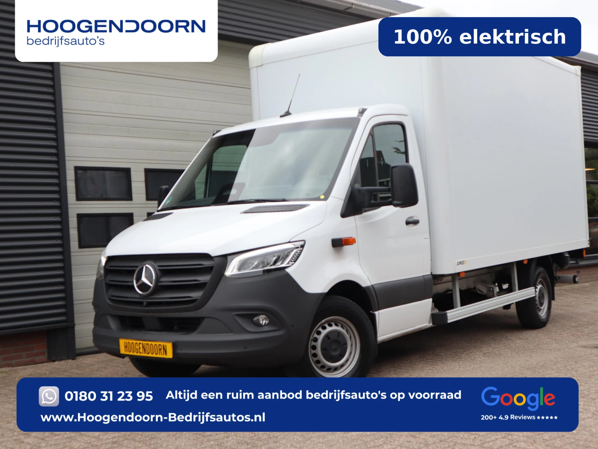 Mercedes-Benz eSprinter 2025 - 420 81kWh Select Bakwagen - Laadklep afbeelding 1